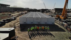 A resiliency microgrid featuring natural gas or renewable natural gas can provide a zero carbon back up solution for data centers. Source: Enchanted Rock A resiliency microgrid featuring natural gas or renewable natural gas can provide a zero carbon back up solution for data centers. Source: Enchanted Rock