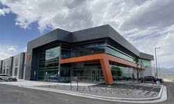 The exterior of the DataBank SLC5 data center on the company&rsquo;s Granite Point campus in Bluffdale, Utah. (Image: DataBank)