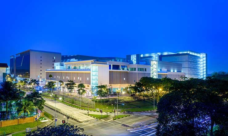 A Google data center campus in Singapore, where the company is expanding. (Photo: Google)
