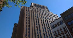 The carrier hotel at 60 Hudson Street in Manhattan. (Photo: Rich Miller) The carrier hotel at 60 Hudson Street in Manhattan. (Photo: Rich Miller)