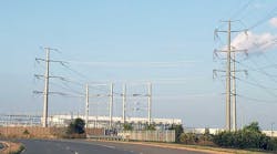 A large power substation in Data Center Alley in Ashburn, Virginia. (Photo: Rich Miller)