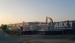 Consruction is underway on the Powerhouse ABX- 1 data center in Ashburn, Virginia. (Photo: Rich Miller) Consruction is underway on the Powerhouse ABX- 1 data center in Ashburn, Virginia. (Photo: Rich Miller)
