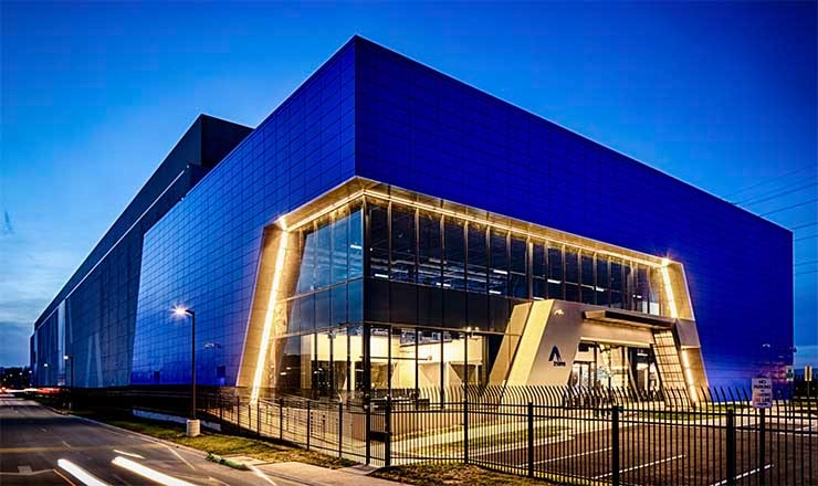 The Aligned Ashburn data center in Northern Virginia. (Photo: Aligned)