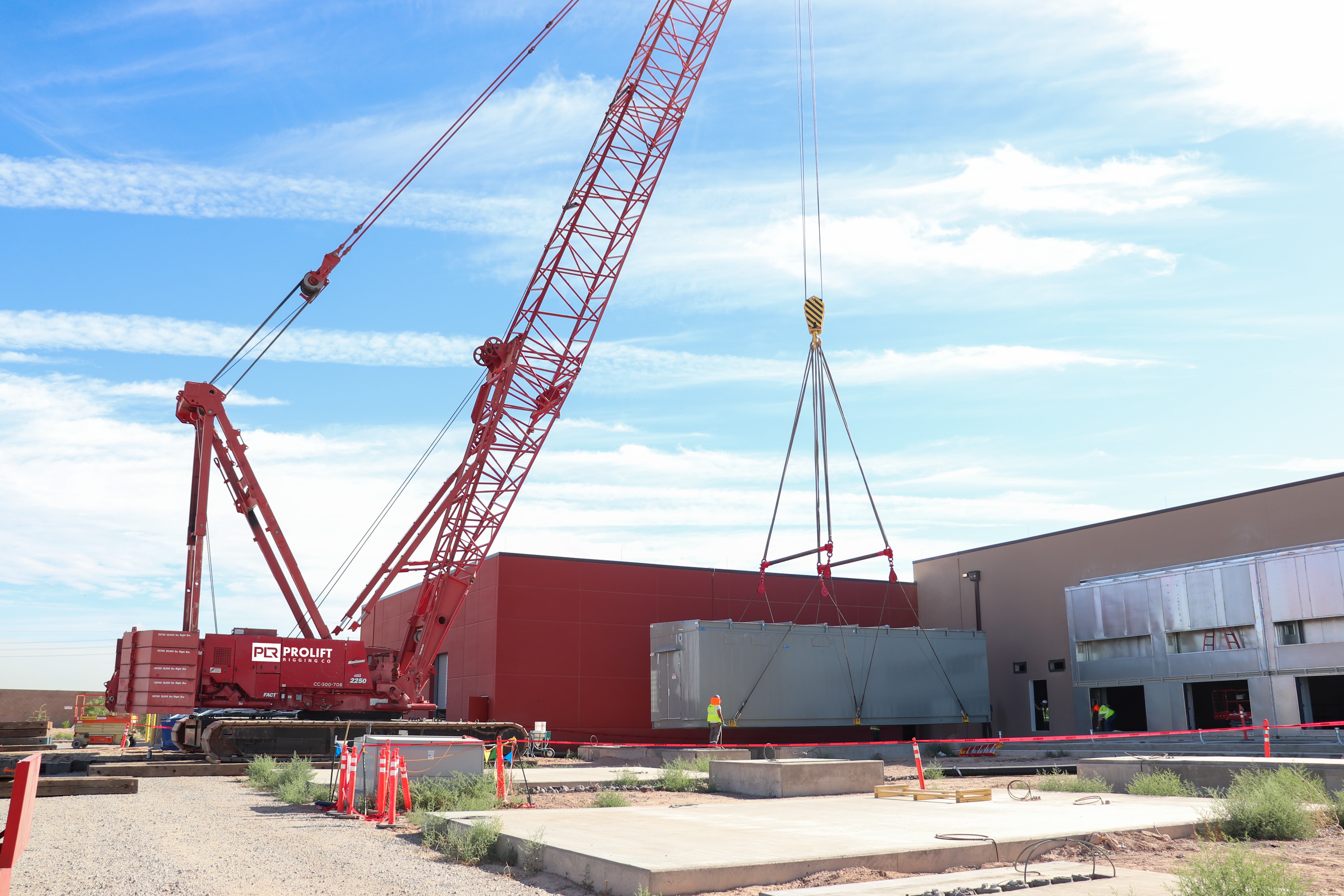 One of the key takeaways from the supply chain crisis we find ourselves in is to increase visibility for all involved. (Source: ProLift Rigging)