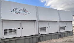 An Enchanted Rock generator that runs on renewable natural gas (RNG) instead of diesel fuel. (Image: Enchanted Rock) An Enchanted Rock generator that runs on renewable natural gas (RNG) instead of diesel fuel. (Image: Enchanted Rock)