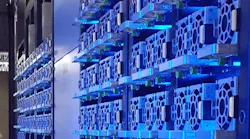 The hot aisle of a hyperscale data center. (Photo: Rich Miller)