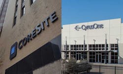 CoreSite and CyrusOne announced acquisition deals on the same morning. (Images: Rich Miller, CyrusOne)