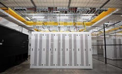 The network meet-me room inside the NTT Global Data Centers Americas facility in Hillsboro, Oregon. (Photo: NTT) The network meet-me room inside the NTT Global Data Centers Americas facility in Hillsboro, Oregon. (Photo: NTT)