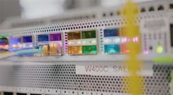 A Meta OCP Wedge 400C top-of-rack server running in a Facebook data center. (Photo: Meta) A Meta OCP Wedge 400C top-of-rack server running in a Facebook data center. (Photo: Meta)