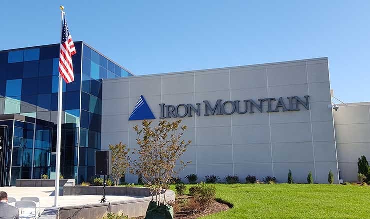 The Iron Mountain data center campus in Manassas, Virginia. (Photo: Rich Miller)