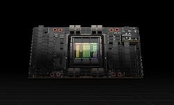 The NVIDIA H100, the first CPU chip using the new Hopper architecture. (Image: NVIDIA) The NVIDIA H100, the first CPU chip using the new Hopper architecture. (Image: NVIDIA)