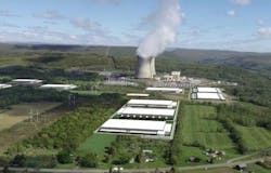 An illustration of the campus plans for Cumulus Data, which is creating a nuclear-powered data center in Salem, Pennsylvania. (Image: Cumulus Data/Talen Energy), An illustration of the campus plans for Cumulus Data, which is creating a nuclear-powered data center in Salem, Pennsylvania. (Image: Cumulus Data/Talen Energy),