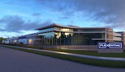 An illustration of the Flexential Hillsboro 3 data center in Oregon. (Image: Flexential) An illustration of the Flexential Hillsboro 3 data center in Oregon. (Image: Flexential)