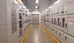 A power room in a data center facility in Northern Virginia. (Photo: Rich Miller)