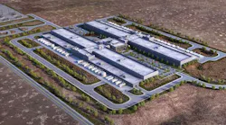 An illustration of the 960,000 square foot data center that Meta will be building in Kuna, Idaho. (Photo: Meta)