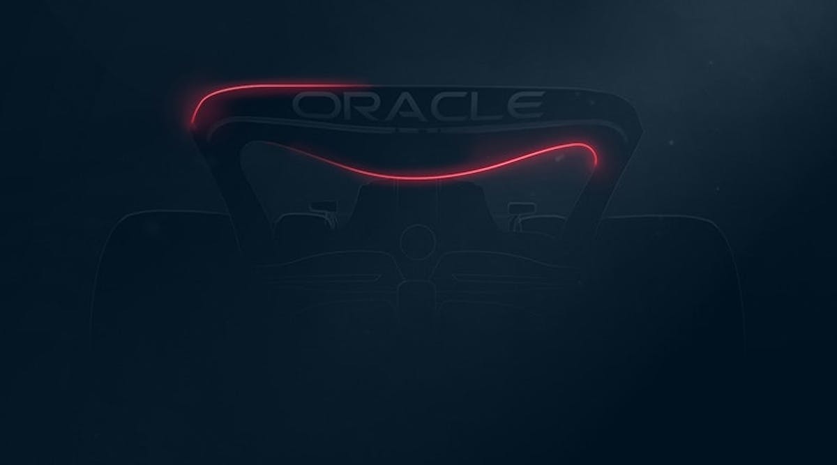 Oracle will be the title sponsor for the Red Bull Formula 1 racing team in 2022. (Image: Oracle)
