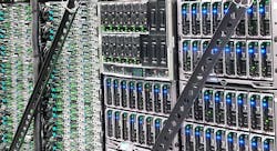 A high-density server installation. (Photo: Rich Miller) A high-density server installation. (Photo: Rich Miller)