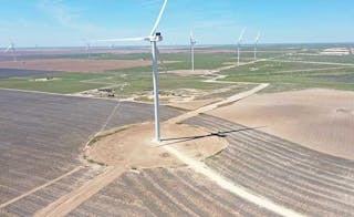 The Bearkat Wind Energy facility will provide energy for Digital Realty&rsquo;s 13 data centers in the Dallas region. (Photo: Digital Realty)
