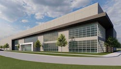 An illustration of the new STACK Infrastructure data center campus planned for Ashburn, Virginia. (Image: STACK Infrastructure)