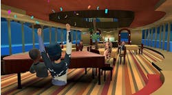 Horizon Worlds is a social VR experience launched by Meta (Facebook) where users can create and explore together. (Image: Meta)