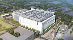 An illustration of the Vantage Data Centers FRA2 data center camous in Frankfurt. (Image: Vantage Data Centers)
