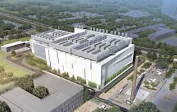 An illustration of the Vantage Data Centers FRA2 data center camous in Frankfurt. (Image: Vantage Data Centers) An illustration of the Vantage Data Centers FRA2 data center camous in Frankfurt. (Image: Vantage Data Centers)