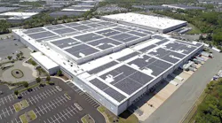 Iron Mountain has deployed a 7 megawatt solar array on the roof of its data center in Edison, N.J. (Image: Iron Mountain Data Centers)