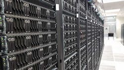 High-density racks will become more common as AI gains traction. (Photo: Rich Miller) High-density racks will become more common as AI gains traction. (Photo: Rich Miller)