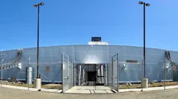 The entrance to the Nautilus Data Technologies facility in Stockton.