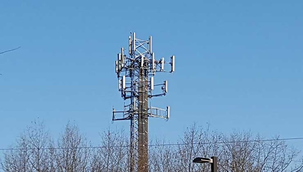 A wireless tower in New Jersey. The impending 5G transition is expect to boost mobile traffic. (Photo: Rich Miller)