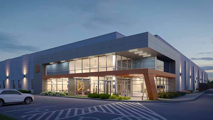 The DataBank MSP3 data center in Minneapolis, which opened this month and reflects the company&rsquo;s latest design for purpose-built data centers. (Photo: DataBank)