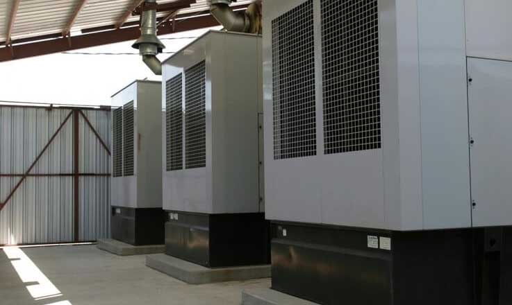 Backup generators at the Venyu BTR-1 data center in Baton Rouge. (Photo: Venyu)