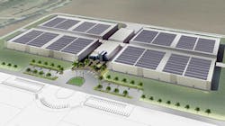 An illustration of the Quantum Loophole data center design for its campus in Frederick County, Maryland. (Image: Quantum Loophole) An illustration of the Quantum Loophole data center design for its campus in Frederick County, Maryland. (Image: Quantum Loophole)