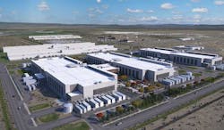 An illustration of the Facebook campus in Prineville, Oregon, including two new data centers (at lower left) that will feature two stories of server rooms. (Image: Facebook) An illustration of the Facebook campus in Prineville, Oregon, including two new data centers (at lower left) that will feature two stories of server rooms. (Image: Facebook)