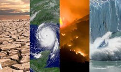 Changing weather patterns include more heatwaves and drought, stronger hurricanes, and record numbers of wildfires. (Image: NOAA)