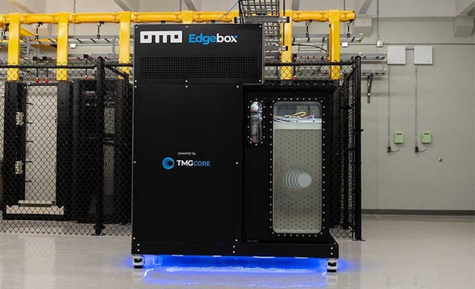 The OTTO system from TMGcore is among the new expressions of liquid cooling to manage higher-density workloads. (Image: TMGcore.)