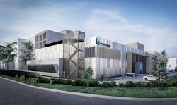 An illustration of the Vantage Data Centers facility in Melbourne, Australia, which is among the assets acquired with Vantage&rsquo;s purchase of Agile Data Centers. (Image: Vantage Data Centers)