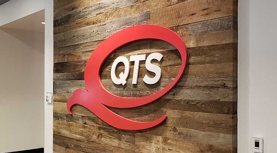 Inside the Ashburn data for QTS Realty Trust, which is being acquired by Blackstone infrastructure for $10 billion (Photo: Rich Miller)