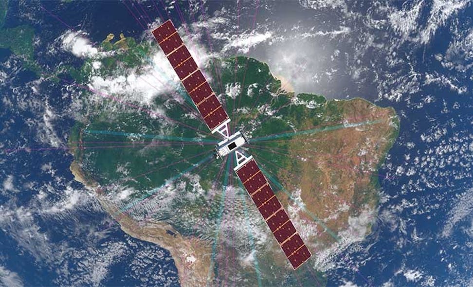 Satellite operator SES will use its O3b mPOWER network of satellites (pictured here) to provide broadband connectivity to the Azure cloud and Carnival Cruise ships. (Image: SES)
