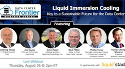 Join Rich Miller and a group of industry experts, including Joe Capes of LiquidStack, on August 26 as they discuss liquid immersion cooling.