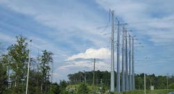 High-capacity power lines in Manassas, support data center development in Prince William County. ( Photo: Rich Miller) High-capacity power lines in Manassas, support data center development in Prince William County. ( Photo: Rich Miller)