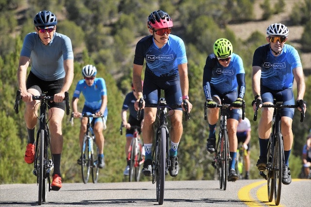 The 2021 Ride the Rockies event event highlighted how IoT data generation, real-time data sharing and the edge work together to deliver a safer, improved cycling experience. (Photo: Flexential)