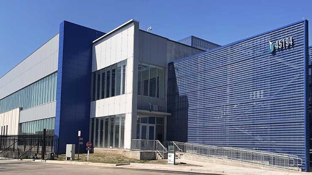 The Vantage Data Centers VA12 facility in Ashburn, Virginia. Vantage is among the digital infrastructure holdings of DigitalBridge. (Image: Vantage)
