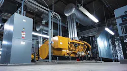 A backup generator at a Microsoft cloud data center. (Image: Microsoft)