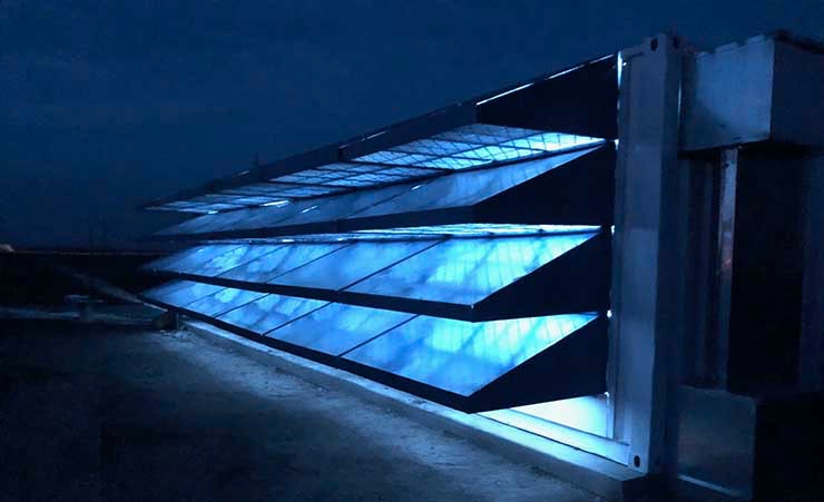 A Compute North modular data center housing bitcoin mining infrastructure. (Photo: Compute North)