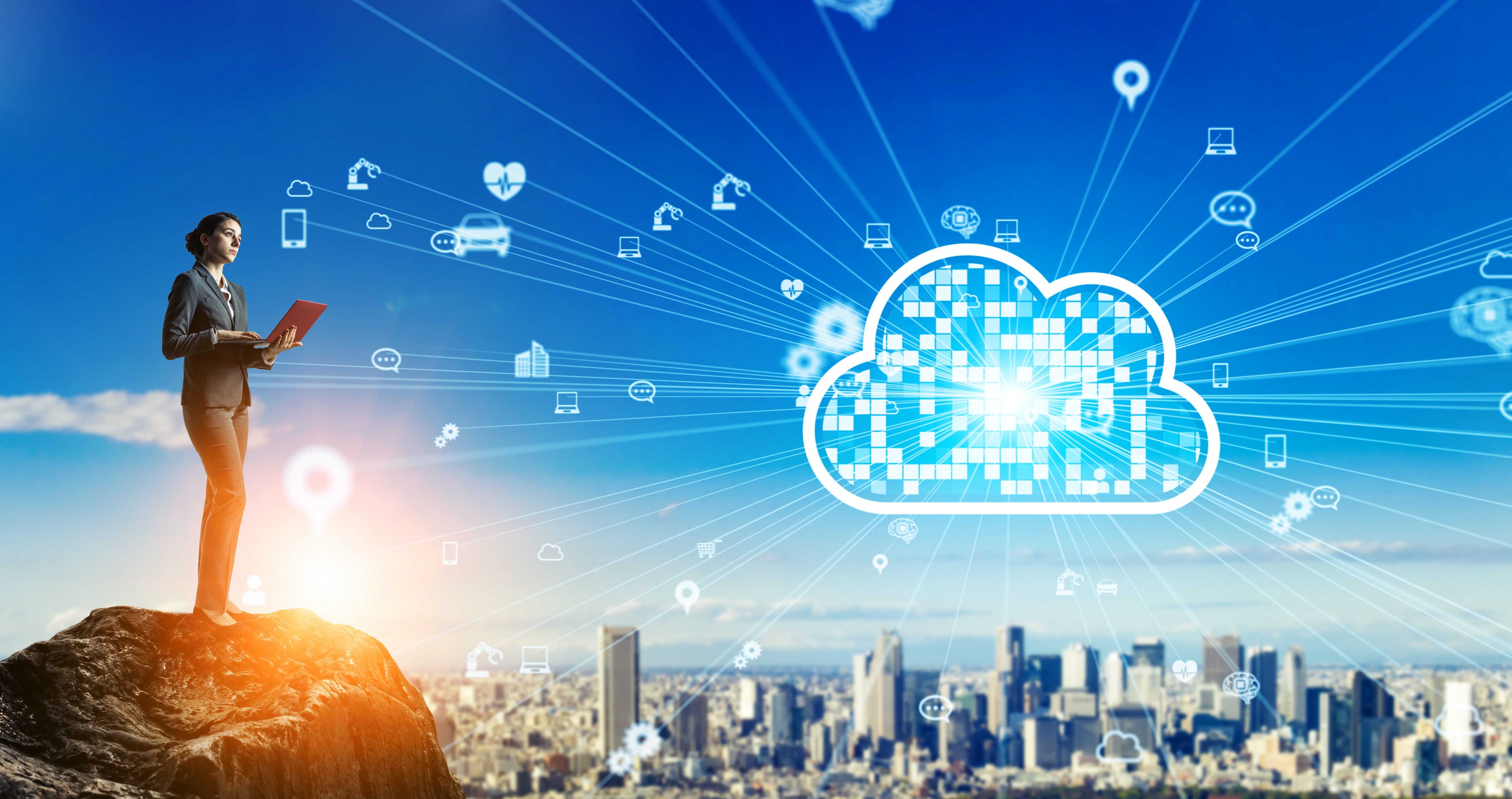 The definition of edge computing is expanding to include local hyperscale data centers. The change comes as the IT industry once again turns toward decentralization to deliver applications as close as possible to end users. (Source: iStock, courtesy of DataBank)