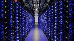 Servers inside a Google data center. Google Cloud will connect to the SpaceX Starlink satellite broadband network. (Photo: Google) Servers inside a Google data center. Google Cloud will connect to the SpaceX Starlink satellite broadband network. (Photo: Google)