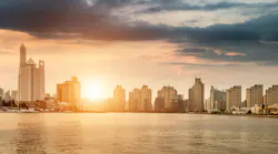 Mumbai in the setting sun. Source: Iron Mountain