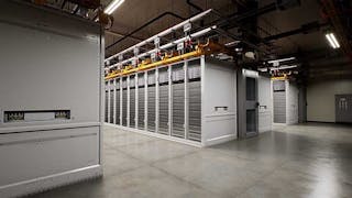 A server room in a Microsoft data center n Quincy, Washington. (Image: Microsoft)