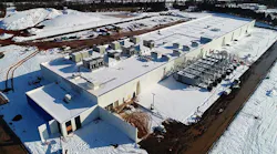An aerial view of the QTS Data Centers Manassas project. (Photo: QTS Data Centers)